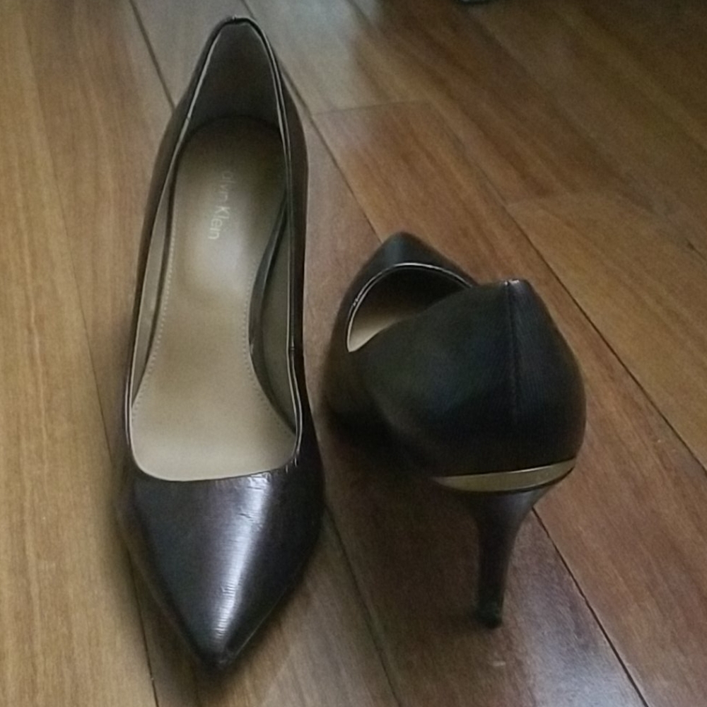Calvin Klein brown heel Gayle 8